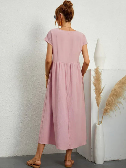 Gabrielle | Vestido Midi Elegante y Fluido