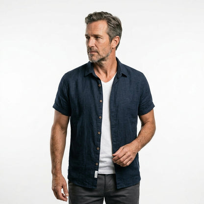 Camisa de verano de lino