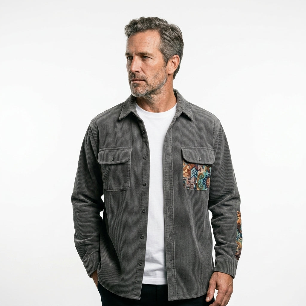 PARIS | Sobrecamisa de pana