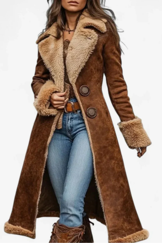 Edda™ | Abrigo Vintage Largo