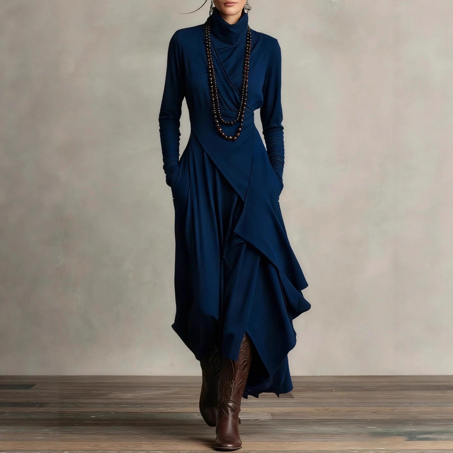 Victoria | Vestido Blazer Terciopelo