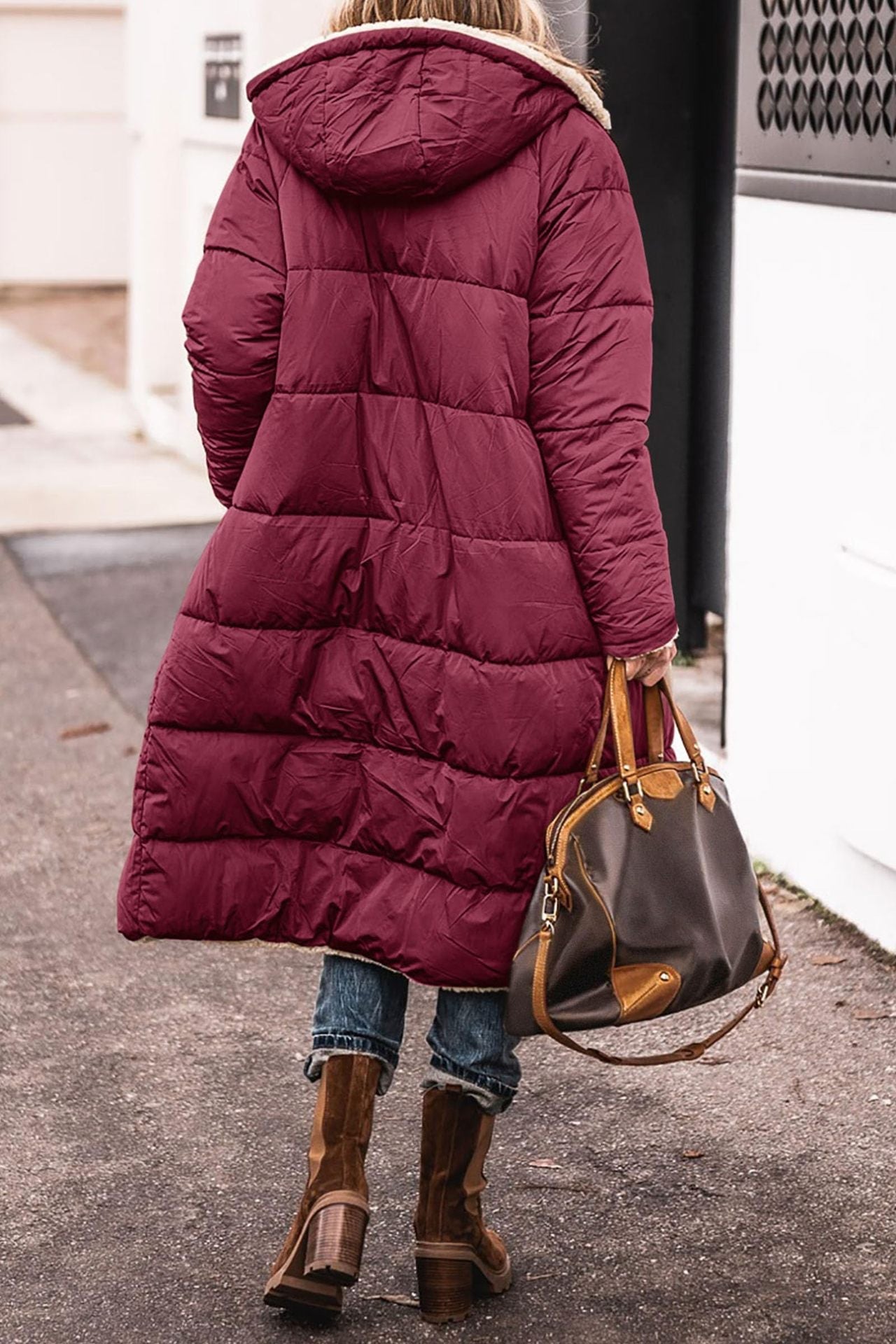 Ariella | Abrigo Sherpa Largo