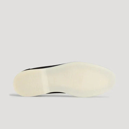 Mocasines elegantes de gamuza