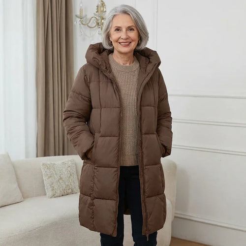 Campbell™ | Abrigo acolchado con capucha