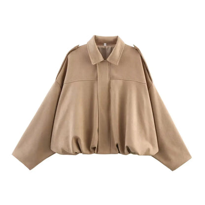 Calvera | Bomber Suede Efecto Premium