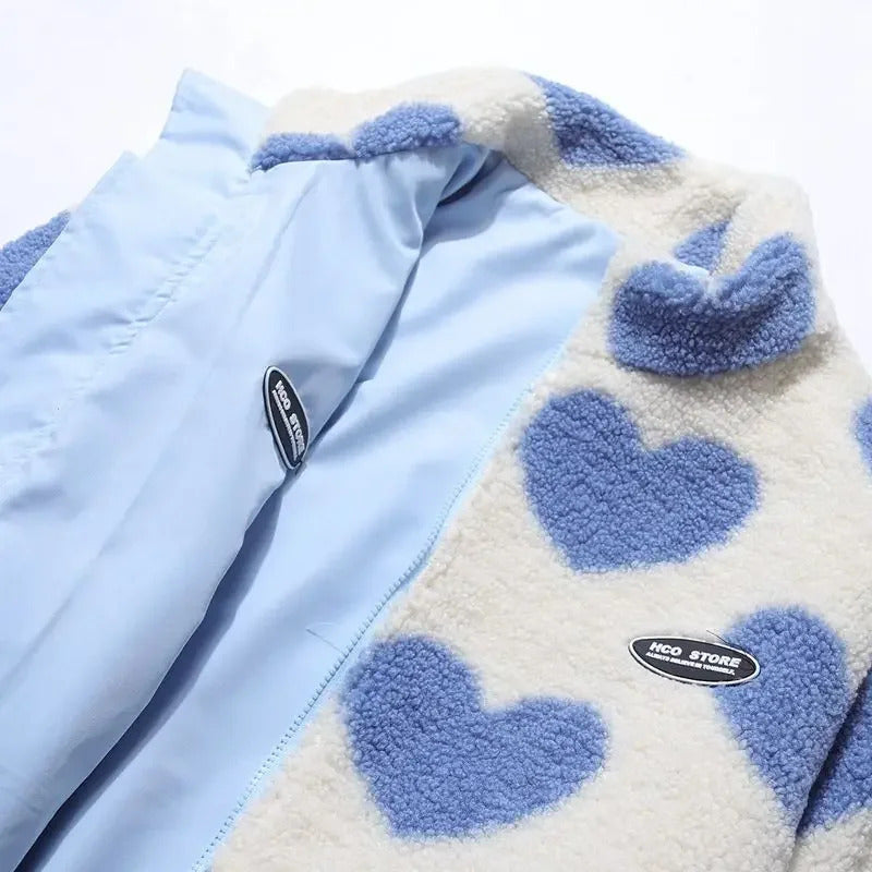 Azalea | Chaqueta Reversible con Corazón