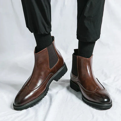 Dwight | Botas Chelsea de piel sintética