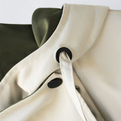Mariel | Chaqueta con Capucha Bicolor