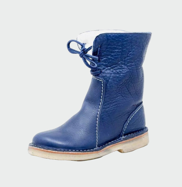 Elena | Zapatos piel impermeables lana