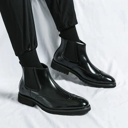 Dwight | Botas Chelsea de piel sintética