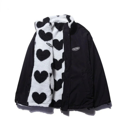Azalea | Chaqueta Reversible con Corazón