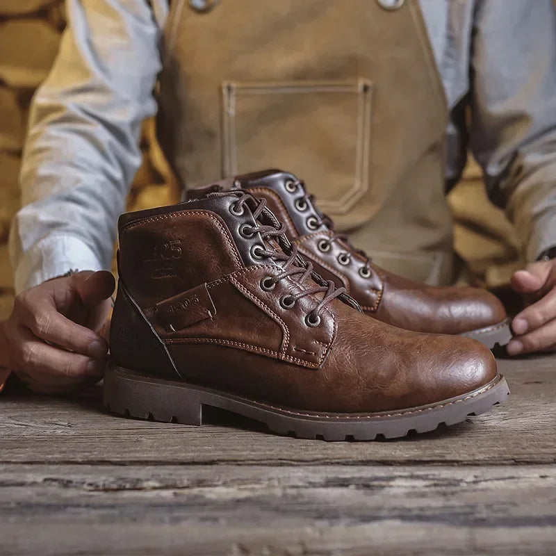 Kennedy | Botines de cuero sintético