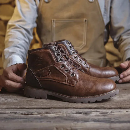 Kennedy | Botines de cuero sintético