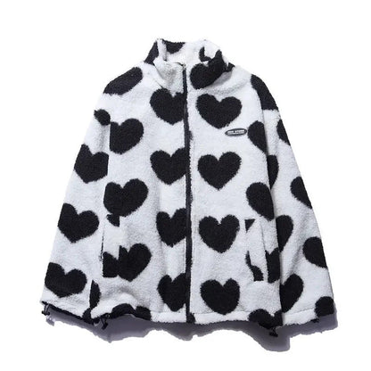 Azalea | Chaqueta Reversible con Corazón