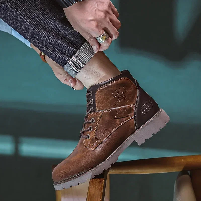 Kennedy | Botines de cuero sintético