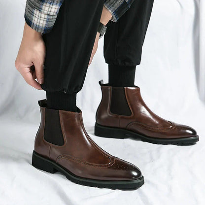 Dwight | Botas Chelsea de piel sintética
