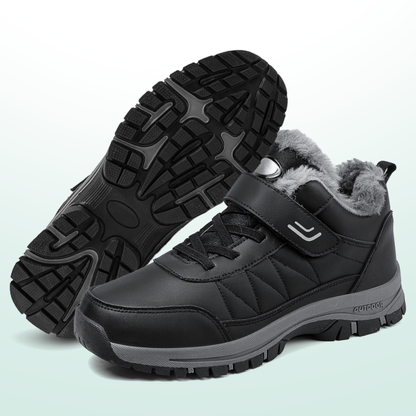 Zapatos de invierno ortopédicos de cuero