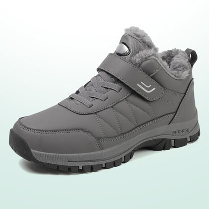 Zapatos de invierno ortopédicos de cuero