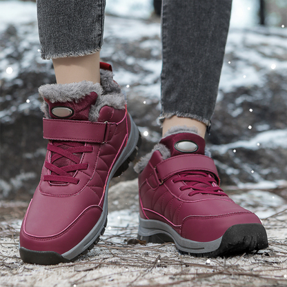 Zapatos de invierno ortopédicos de cuero