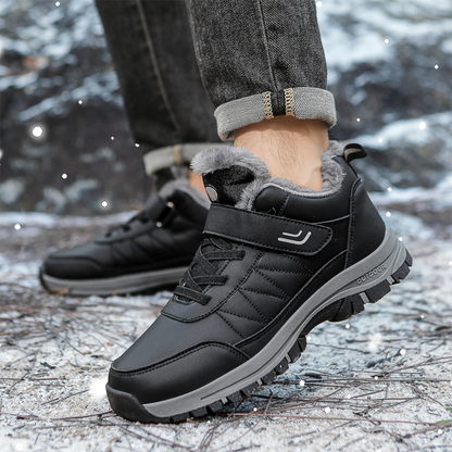 Zapatos de invierno ortopédicos de cuero