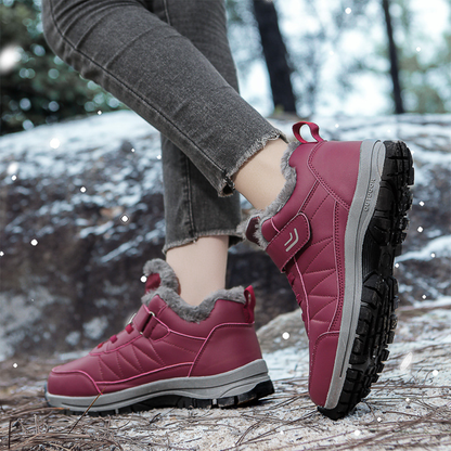Zapatos de invierno ortopédicos de cuero