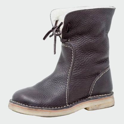 Elena | Zapatos piel impermeables lana