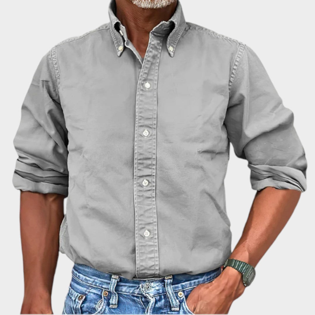 Ralf™  | Camiseta de manga larga sin arrugas