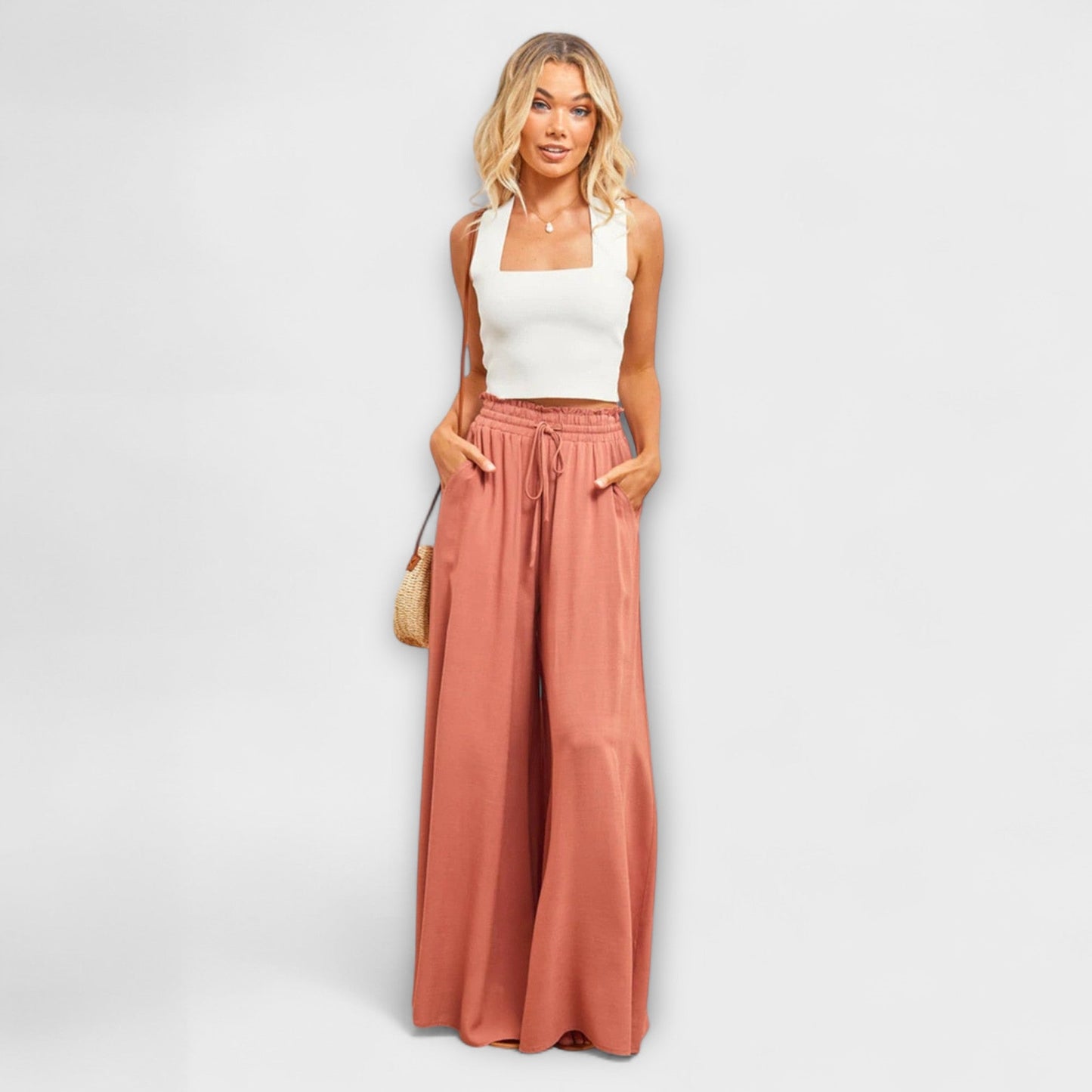 Lucía | Pantalones plisados cómodos