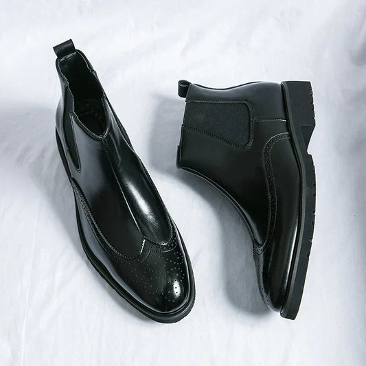Dwight | Botas Chelsea de piel sintética