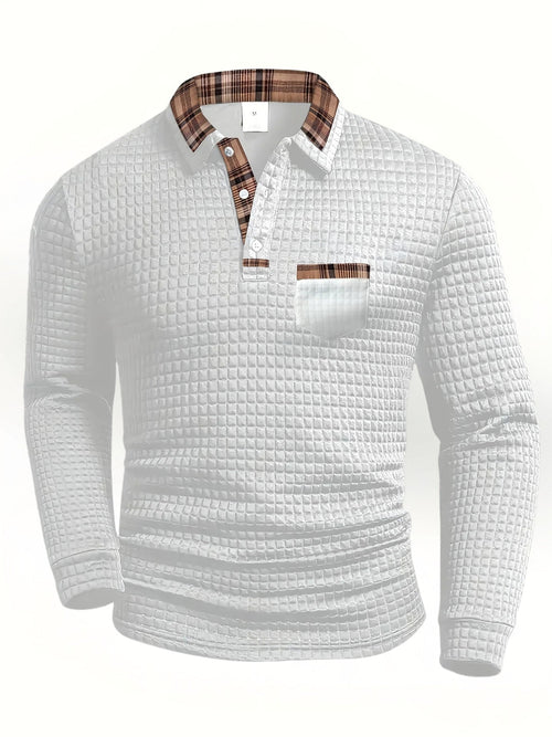 Mario™ | Polo de estilo urbano blanco