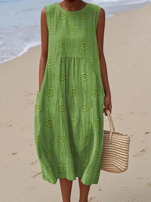 Sara | Vestido de verano ligero y sin mangas