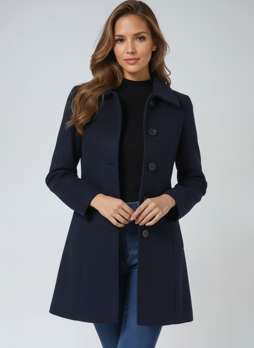 Élise™ | Abrigo Clásico de Invierno con Corte Elegante