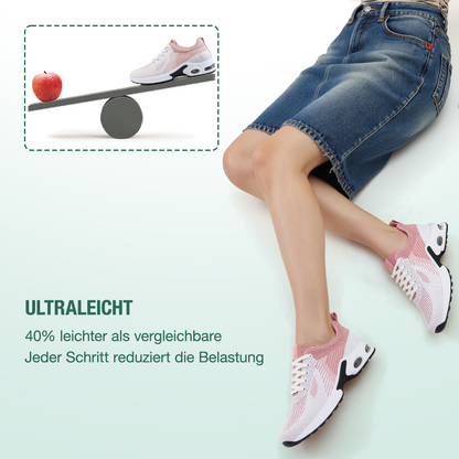 Zapatos ortopédicos WalkMora - Blanco Rosa