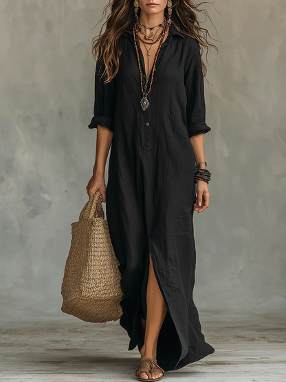 Alessia | Vestido maxi boho chic