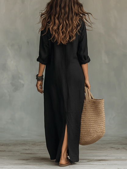 Alessia | Vestido maxi boho chic