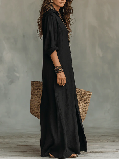 Alessia | Vestido maxi boho chic