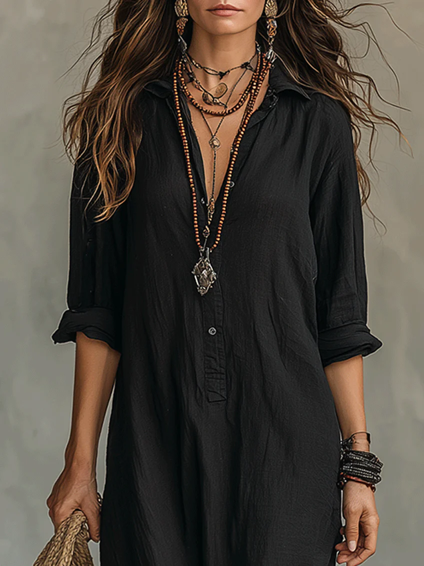 Alessia | Vestido maxi boho chic