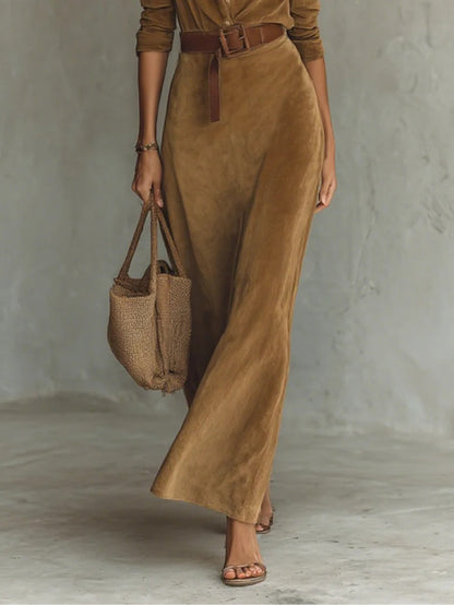 Natalia | Vestido Maxi Ante Chic