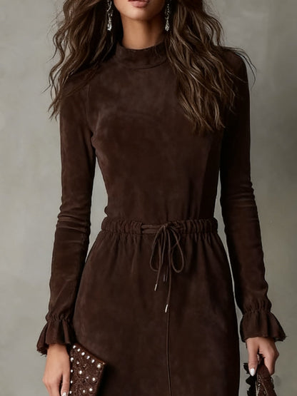 Marta | Vestido Midi Ante