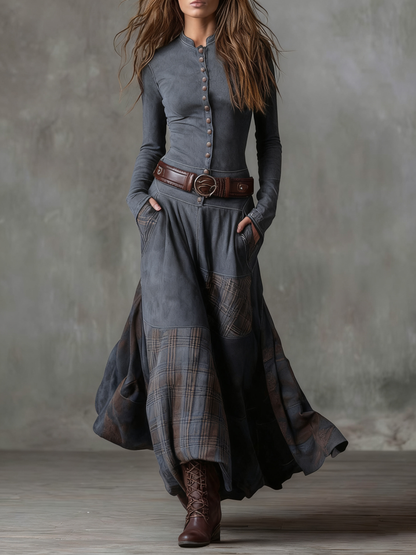 Ángela | Vestido Mini Ante