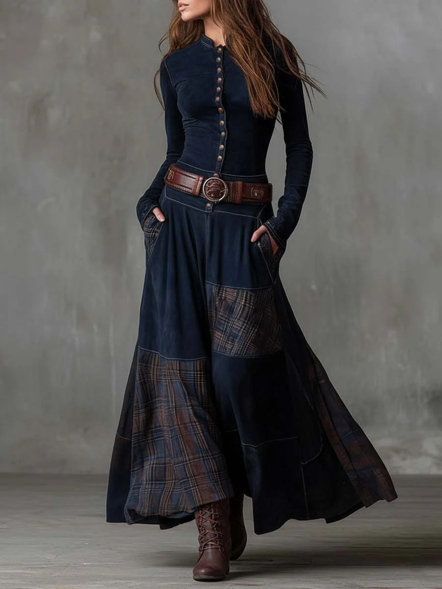 Ángela | Vestido Mini Ante