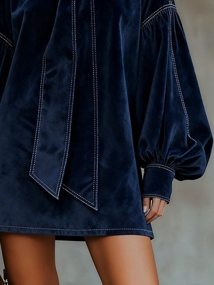 Sofía | Vestido Mini con Lazo