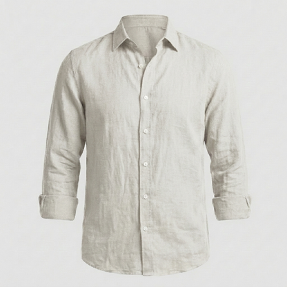 Camisa de Lino Cómoda y Flexible para Hombre