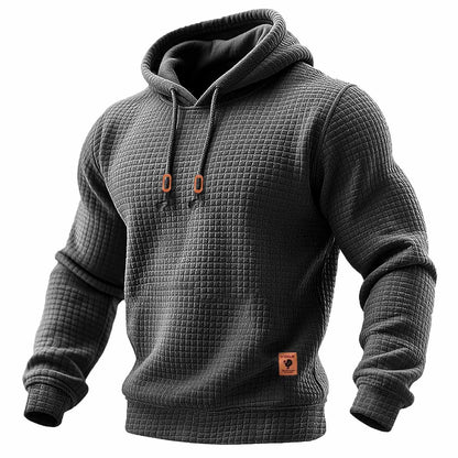 Álvaro™ | Sudadera Acolchada Waffle con Capucha