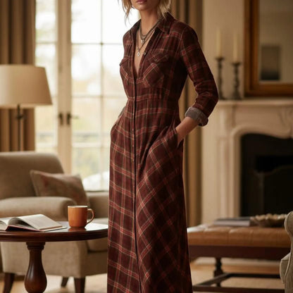 Julia | Vestido Camisero Maxi