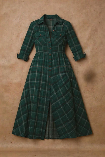 Julia | Vestido Camisero Maxi