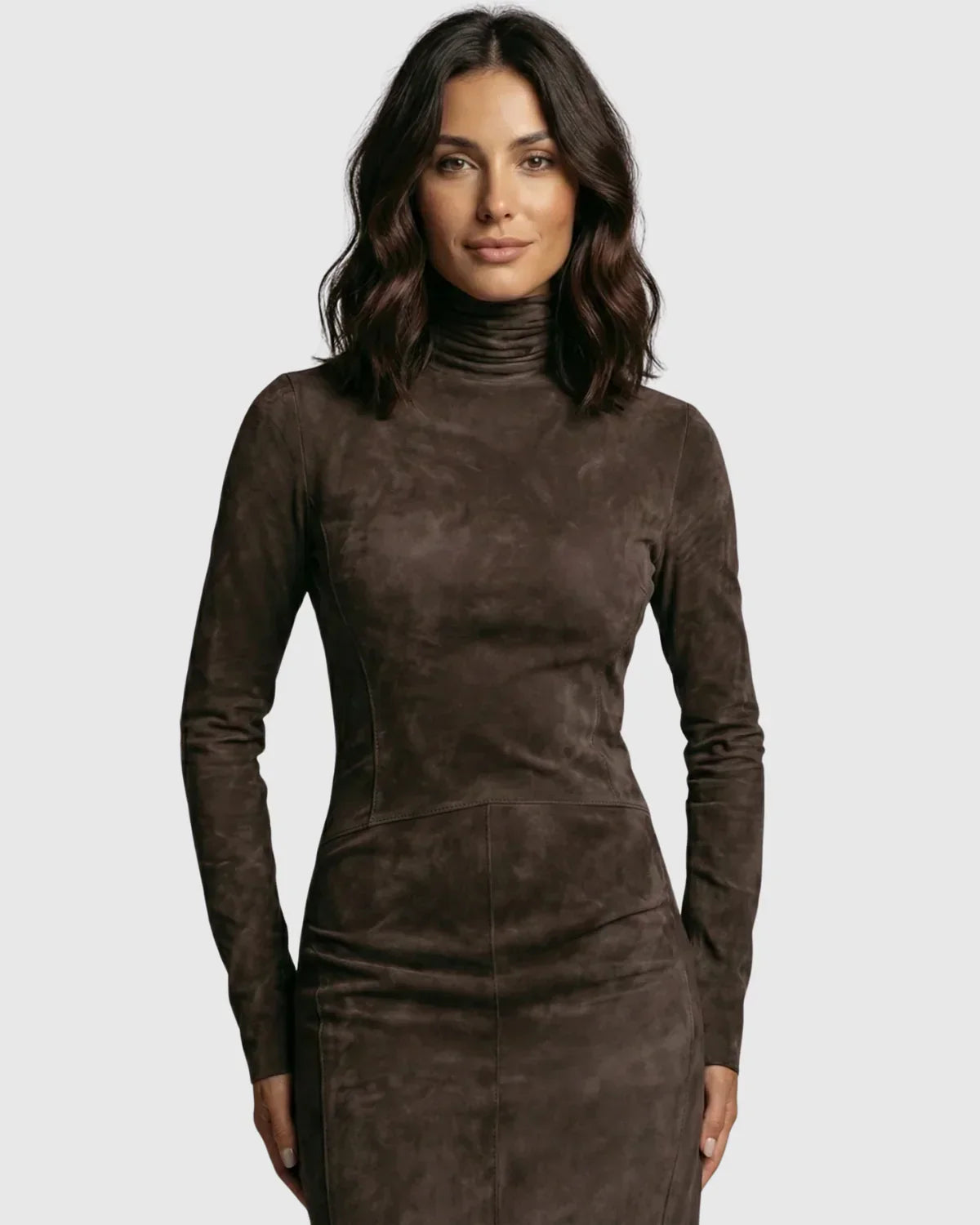 Noelia™ | Vestido Elegante de Terracota