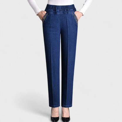 Teresa | Jeans con Bolsillos Laterales