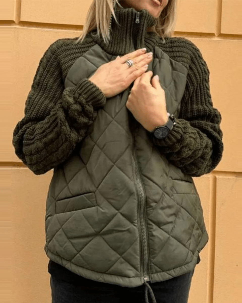 Victoria | Chaqueta de Forro Polar de Punto Casual